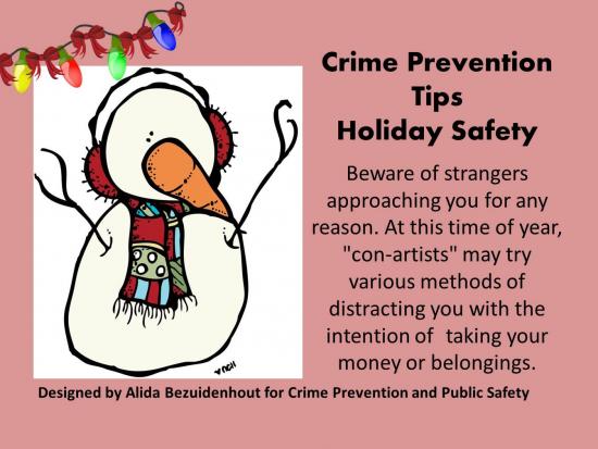 Holiday Safety Tips 14